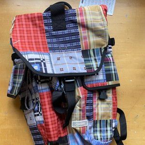 GANNI patchwork backpack